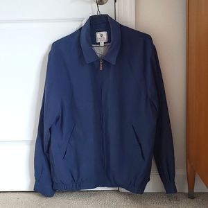 Peter Millar Zip-Up Jacket, XL, Blue